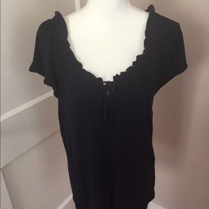 GAP Short sleeve Navy Blue Top M